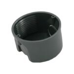 Χαραλαμπίδης Χωνευτό Ηλεκτρολογικό Κουτί Διακόπτη σε Μαύρο Χρώμα 61204