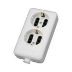 Χαραλαμπίδης Πολύπριζο 2 Θέσεων Χωρίς Καλώδιο Λευκό 32300