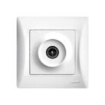 Lineme Πρίζα Κεραίας Τηλεόρασης Τερματική σε Λευκό χρώμα 50-00116-1