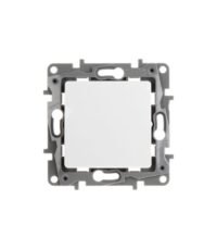 Legrand Niloé Χωνευτός Διακόπτης Τοίχου για Έλεγχο Φωτισμού χωρίς Πλαίσιο και Ένα Πλήκτρο Aller Retour Λευκός 764501