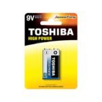 Toshiba High Power Αλκαλική Μπαταρία 9V 1τμχ