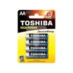 Toshiba High Power Αλκαλικές Μπαταρίες AA 1.5V 4τμχ